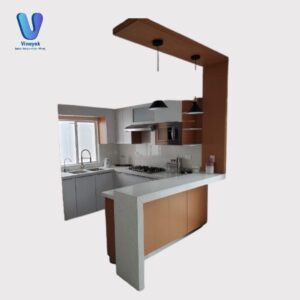 Kitchen Trolley with Bar Counter