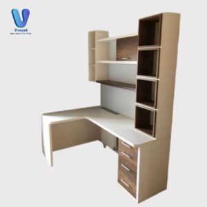 Full Furnished Study Table with Bookshelf