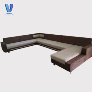 U Shape fabric Sofa